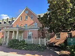 Photo of the exterior of Althea Hunt Hall