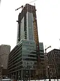 Construction site in February 2014