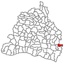 Location in Dolj County