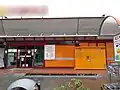 An Amazon Locker near a supermarket in Fano, Italy
