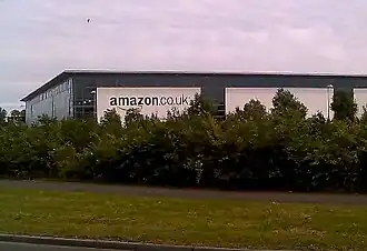 Amazon.co.uk fulfillment center in Glenrothes, Scotland, UK