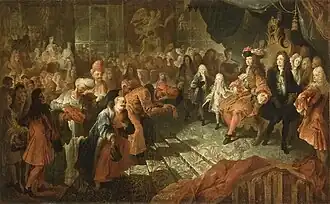 Embassy of Mehemet Raza-Bey, ambassador of the Shah of Persia, 19 February 1715  1715 attributed to Antoine Coypel