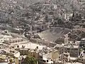 Roman Theatre (Amman) view from the watch tower