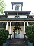 Amos Kelly House closeup, May 2010