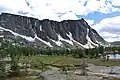Amphitheater Mountain from Cathedral Pass