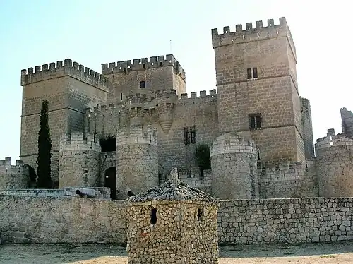 The medieval 'Castle of Ampudia'