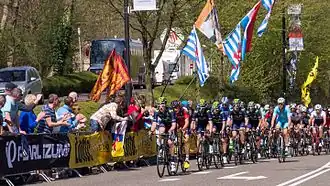 Cauberg during the 2015 race