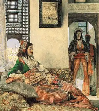 An Armenian Lady in Cairo by John Frederick Lewis