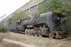 QJ-8001 on display at the Datong Railway Museum