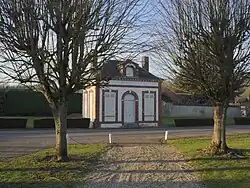 The old town hall in Aulnay-sur-Iton