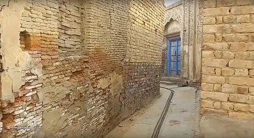 Ancient narrow street