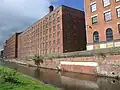 The Rochdale Canal in Ancoats and Murrays' Mills built 1797–1804.