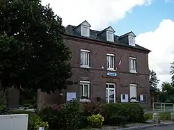The town hall in Ancourt