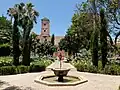 The Andalusian Gardens of the kasbah, looking towards the pavilion of Moulay Ismail