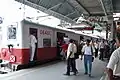 Old image of a Local train at Andheri Station