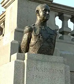Bust of Andrew Browne Cunningham, Trafalgar Square, London (1967)