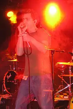 Ange Dolittle performing with Dolittle in 2006