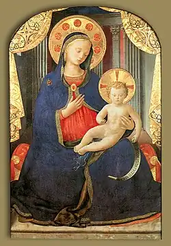 Fra Angelico, Madonna and Child, c. 1430, 63 × 47&nbsp;cm
