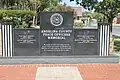 Angelina County Peace Officers Memorial at the courthouse