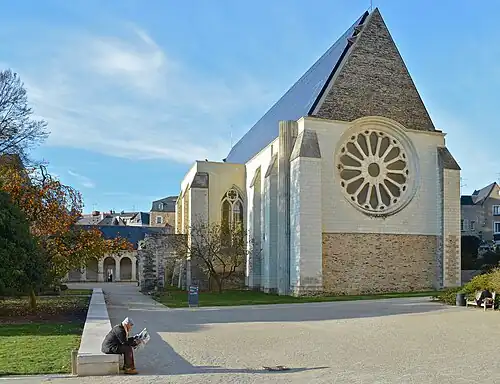 The church of the former Abbaye of Toussaint