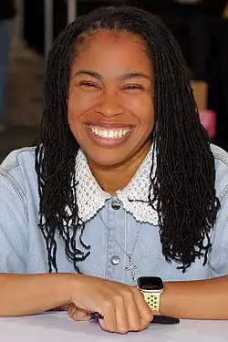 Thomas at the 2025 Texas Book Festival
