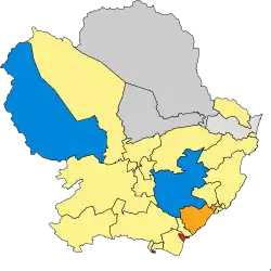 1999 results map