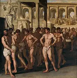 Roman athletes, Museo del Prado, Madrid