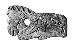 Animal style artifact Sagly-Bazhi II (Tuva).[11]
