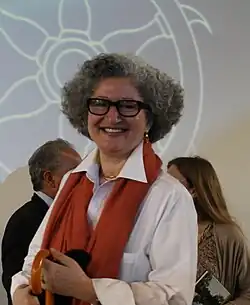 Anissa Helou at the Oxford Symposium on Food and Cookery, 2012