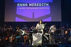 Meredith at the Barbican Centre in 2022