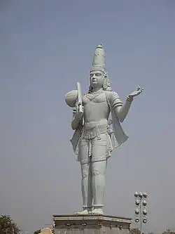 108-foot Annamayya statue in Tallpaka