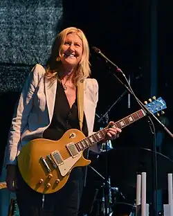 Anne Grete Preus performs in July 2014