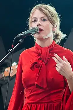 Norlin performing at Gröna Lund in Stockholm, Sweden, in 2011