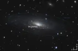 Supernova 2025rbs within the spiral galaxy NGC 7331