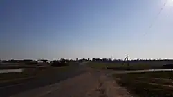 View of road entering Anoshki.