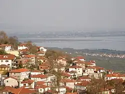 The east side of the village