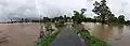 Another view of Vaitarna river flood situation in 2019