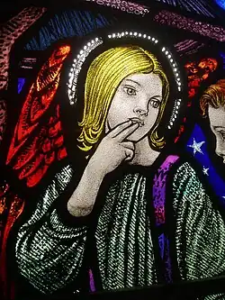Christ in Majesty, St Laurence Church, Ansley, Warwickshire (1931)