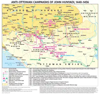 Ottoman Campaigns of John Hunyadi, 1440–1456