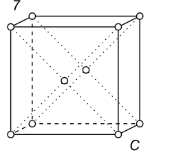 Black-white (antisymmetric) 3D Bravais Lattice number 7 (Monoclinic system)