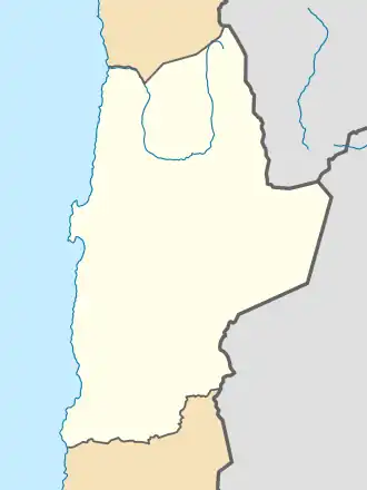 Michilla is located in Antofagasta Region