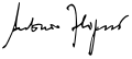 Antonio Guido Filipazzi's signature