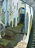Alley of Itri, 1970, private collection