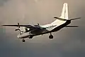 Lading in Moscow, Sheremetyevo Airport