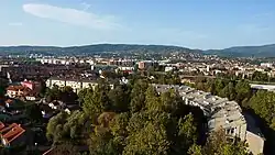 North side of Špansko, Medvednica mountain behind
