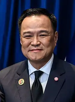 Thailand Prime Minister Anutin Charnvirakul[22][23]