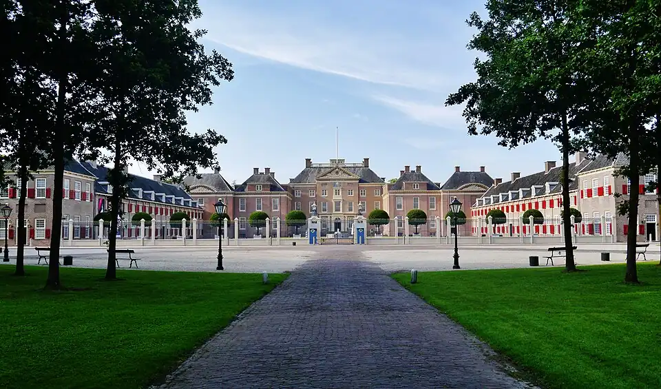 Het Loo Palace: Daniel Marot, 1686.
