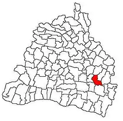 Location in Dolj County