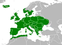 Map of range