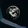 Lunar Module Eagle prior to extraction from S-IVB stage on July 16, 1969